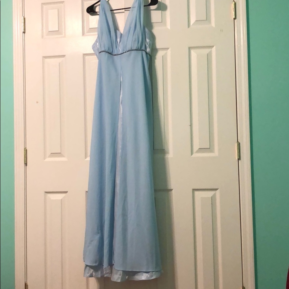 Cinderella blue prom/ hoco dress